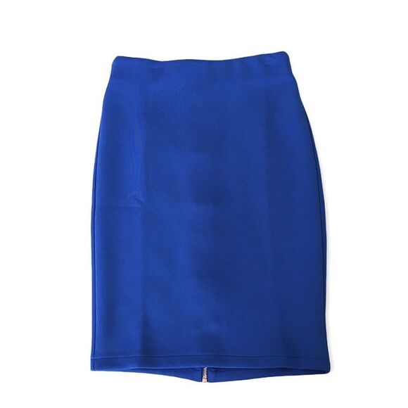 🆕Catherine Malandrino Blue Pencil Skirt - Picture 4 of 8